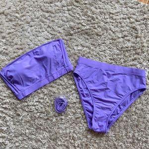 Bathing suit with strings